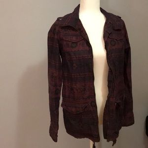 Aztec print jacket